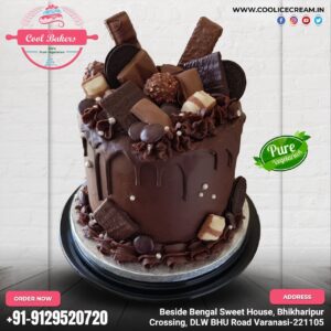 10. Choco Oreo Kit Kat Cake